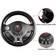 Subsonic SV200 Driving Wheel with Pedal (Switch/PS4/PS3/Xbox One/PC) - Black