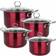 Sq Professional Gems Cookware Set with lid 4 Parts