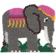 Hama Beads Midi Pegboard Elephant 291
