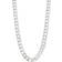 Fred Bennett Cut Curb Chain Necklace - Silver