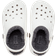 Crocs Kid's Classic Lined Clog - White/Grey