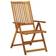 vidaXL 3075053 8-pack Garden Dining Chair