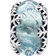 Pandora Winter Snowflake Murano Charm - Silver/Blue