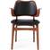Warm Nordic Gesture Leather Kitchen Chair 73cm
