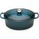 Le Creuset Deep Teal Signature Cast Iron Oval with lid 4.1 L