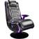 X Rocker New Evo Pro Gaming Chair With LED Edge Lighting - Black
