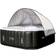 CleverSpa Inflatable Hot Tub 6 Person Square & Round Canopy Shelter