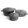 Masterclass - Cookware Set with lid 3 Parts