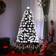 Homcom Pre-Lit Artificial Green Christmas Tree 150cm