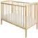 Kinder Valley Sydney Compact Cot White with Flow Mattress 22.4x40.9"