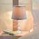 Homcom Crystallite Grey Table Lamp 40cm