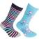 Floso Kid's Cotton Rich Welly Socks 2-pack
