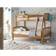 Bedmaster Mya Pine Triple Sleeper Bunk Bed 130x203cm