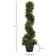 OutSunny Spiral Topiary Trees Set of 2 Artificial Plant 2pcs
