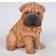 Hi-Line Gift Shar Pei Puppy Figurine 15.9cm