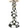 Mackenzie-Childs Courtly Check Candlestick 27.9cm