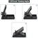 Switch Adjustable Portable Play Stand in 3 Bracket Position - Black