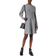 Vero Moda Nancy Short Dress - Grey/Medium Gray Melange