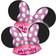 Procos Party Hats Minnie Mouse Die-Cut 6pcs