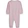 adidas Infant Essentials 3-Stripes French Terry Bodysuit - Clear Pink/Preloved Fuchsia