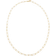 Monica Vinader Alta Textured Chain Necklace - Gold