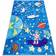 Bambino 2265 washing carpet Space, rocket for children anti-slip blue 160x220 cm