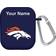 Artinian Denver Broncos Personalized AirPods Case Cover