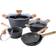 Country Kitchen Nonstick Cookware Set with lid 8 Parts