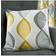 Fusion Lennox Complete Decoration Pillows Grey, Pink, Yellow, Brown (43x43cm)