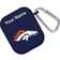 Artinian Denver Broncos Personalized AirPods Case Cover