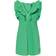 Pieces Ama Short Dress - Irish Green