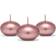 PartyDeco Cake Candles Floating 4cm 50pcs