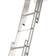 Abru 3 Section Loft Ladder Aluminium