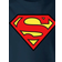 DC Comics Kid's Justice League Superman Logo T-shirt - Navy