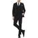 Burton Slim Fit Essential Suit Trousers - Black