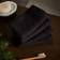 Catherine Lansfield Quick Dry Cotton Guest Towel Black (30x30cm)