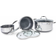 HexClad Hybrid Cookware Set with lid 6 Parts