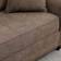 Homcom Loveseat Brown Sofa 196cm 2 Seater