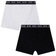 HUGO BOSS Junior's Boxer Shorts 2-pack - Black/White