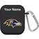 Artinian Baltimore Ravens Personalized AirPods Case Cover