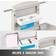 Vevor Wall Mounted Baby Changing Station Table