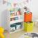 SoBuy Kid's Bookcase Book Shelf Toy Shelf Storage Display Shelf Rack Organizer with 2 Fabric Drawers