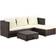 OutSunny 860-091V70 Outdoor Lounge Set, 1 Table incl. 2 Sofas