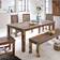 Wohnling Calcutta Brown Dining Table 70x120cm