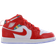 Nike Air Jordan 1 Mid SE PS - Chile Red/White/Pollen