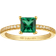 Sif Jakobs Ellera Ring - Gold/Green/Transparent