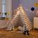 Neo Canvas Kids Indian Tent TeePee Grey