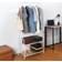 House of Home Clothes With Two Wall Shelf