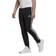 adidas Essentials French Terry Tapered Cuff 3-Stripes Pants - Black/White