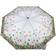 Totes InBrella Reverse Close Folding Umbrella - Flower Garden
